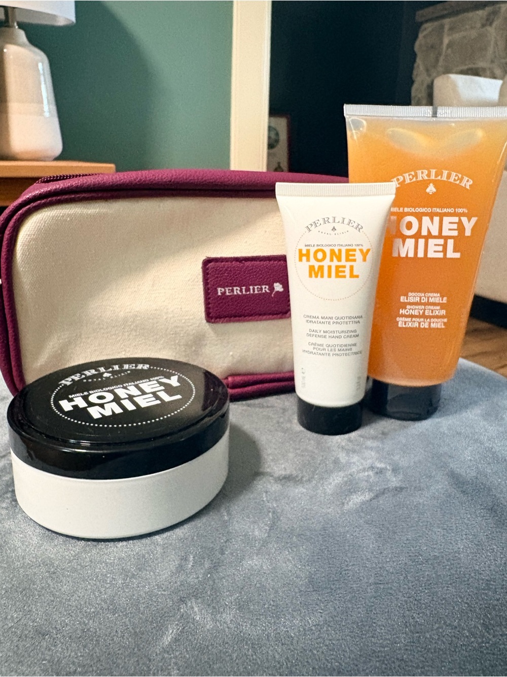 Perlier Honey Miel 3pc set - NEW - Picture 5 of 5